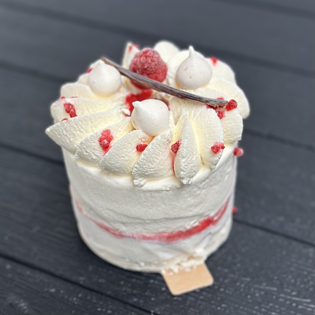 VANILLE de Madagascar - FRAMBOISE Vacherin 2/3p
