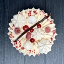 VANILLE de Madagascar - FRAMBOISE Vacherin 6/8p
