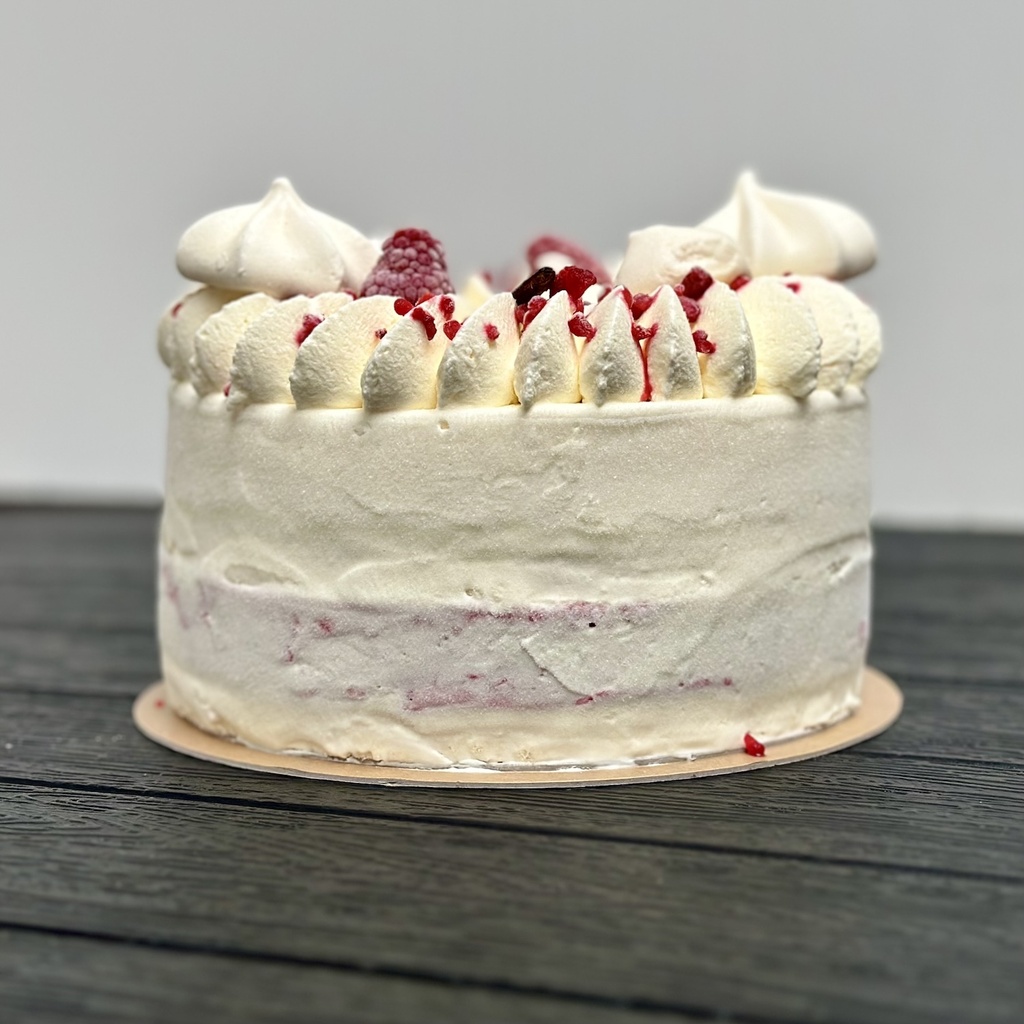 VANILLE de Madagascar - FRAMBOISE Vacherin 6/8p
