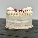 VANILLE de Madagascar - FRAMBOISE Vacherin 6/8p