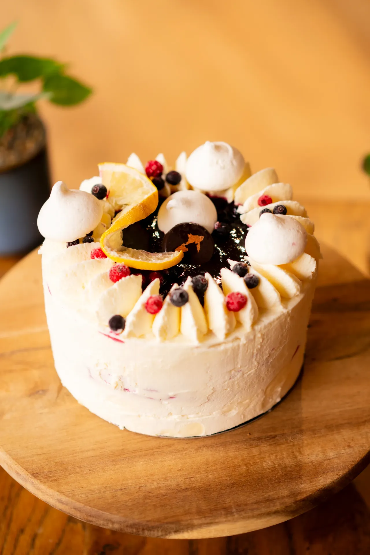 6/8p CITRON - CASSIS vacherin