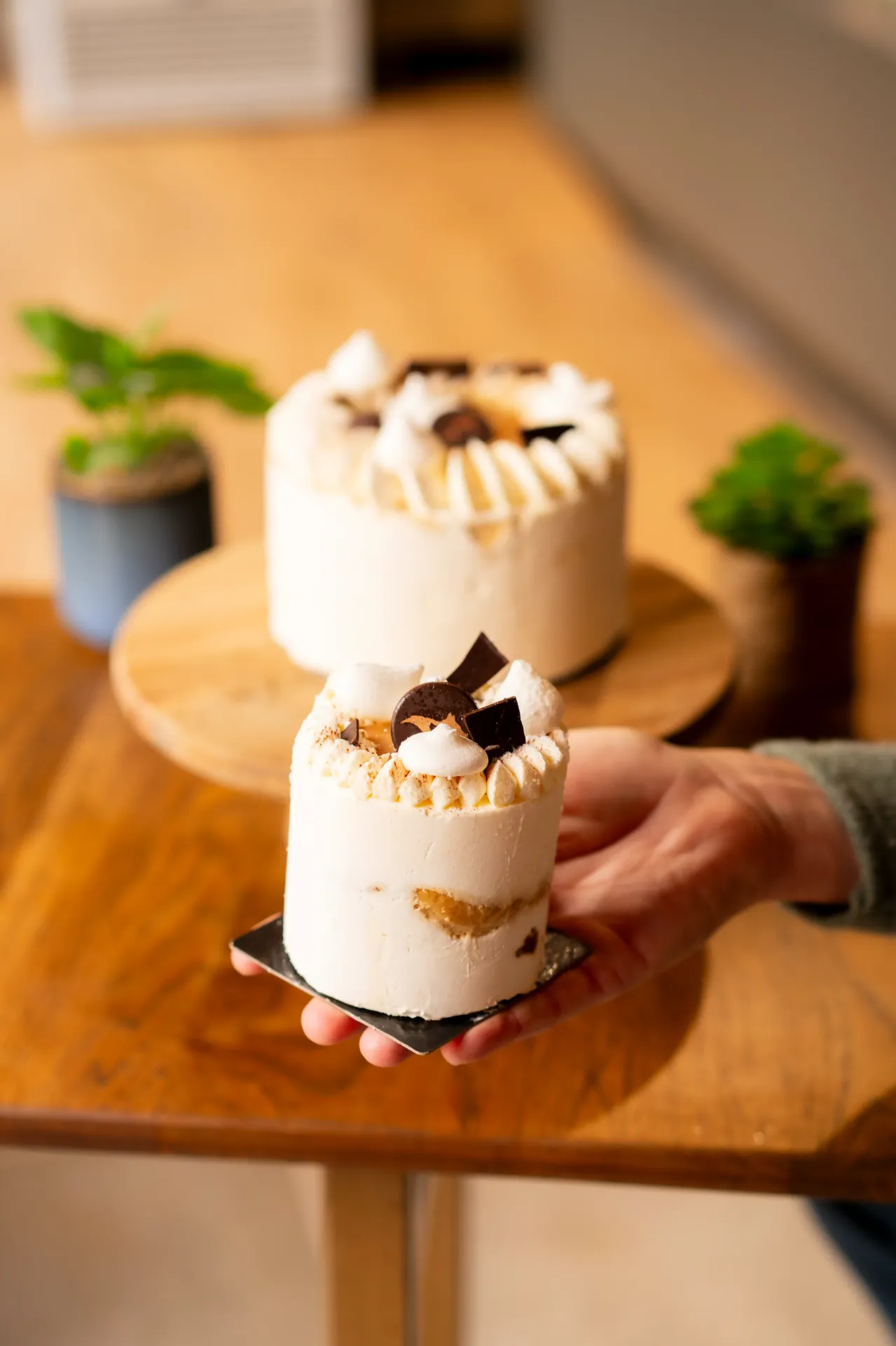 2/3p CARAMEL - CHOCO LAIT vacherin