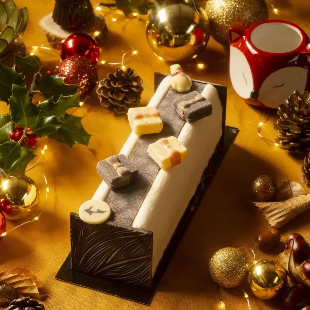 BÛCHE VANILLE CHOCOLAT grande