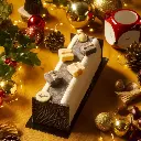 BÛCHE VANILLE CHOCOLAT grande