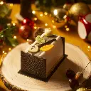 BÛCHE MARRON POIRE moyenne