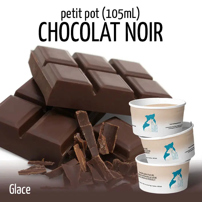 CHOCOLAT NOIR petit pot