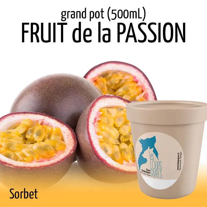 FRUIT DE LA PASSION BIO grand pot