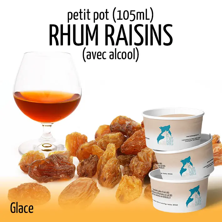 RHUM RAISIN petit pot