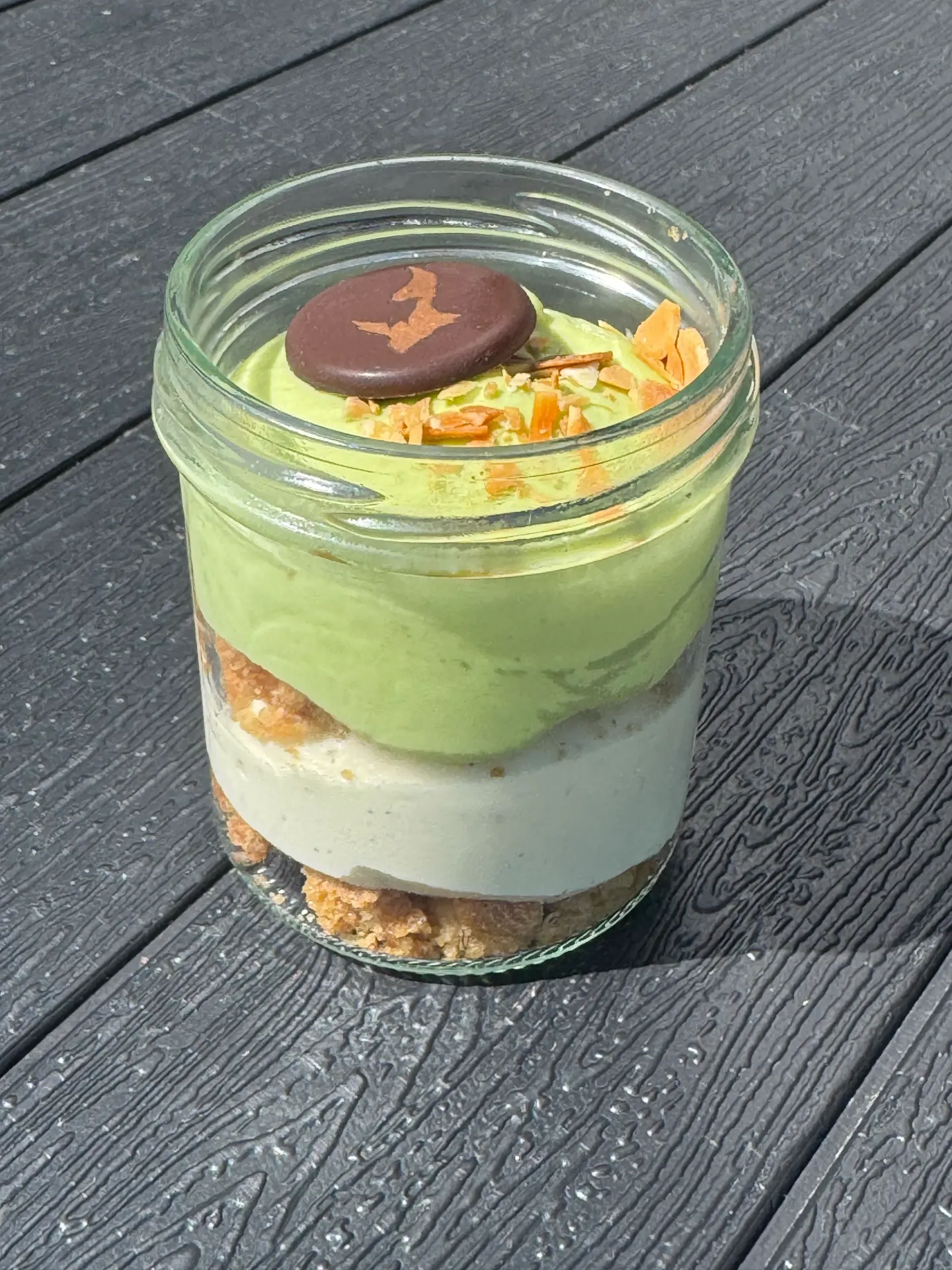 VANILLE - AMANDE PISTACHE verrine