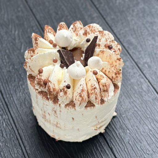 CARAMEL beurre salé - CHOCO LAIT  vacherin 2/3p