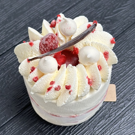 VANILLE de Madagascar - FRAMBOISE vacherin 2/3p